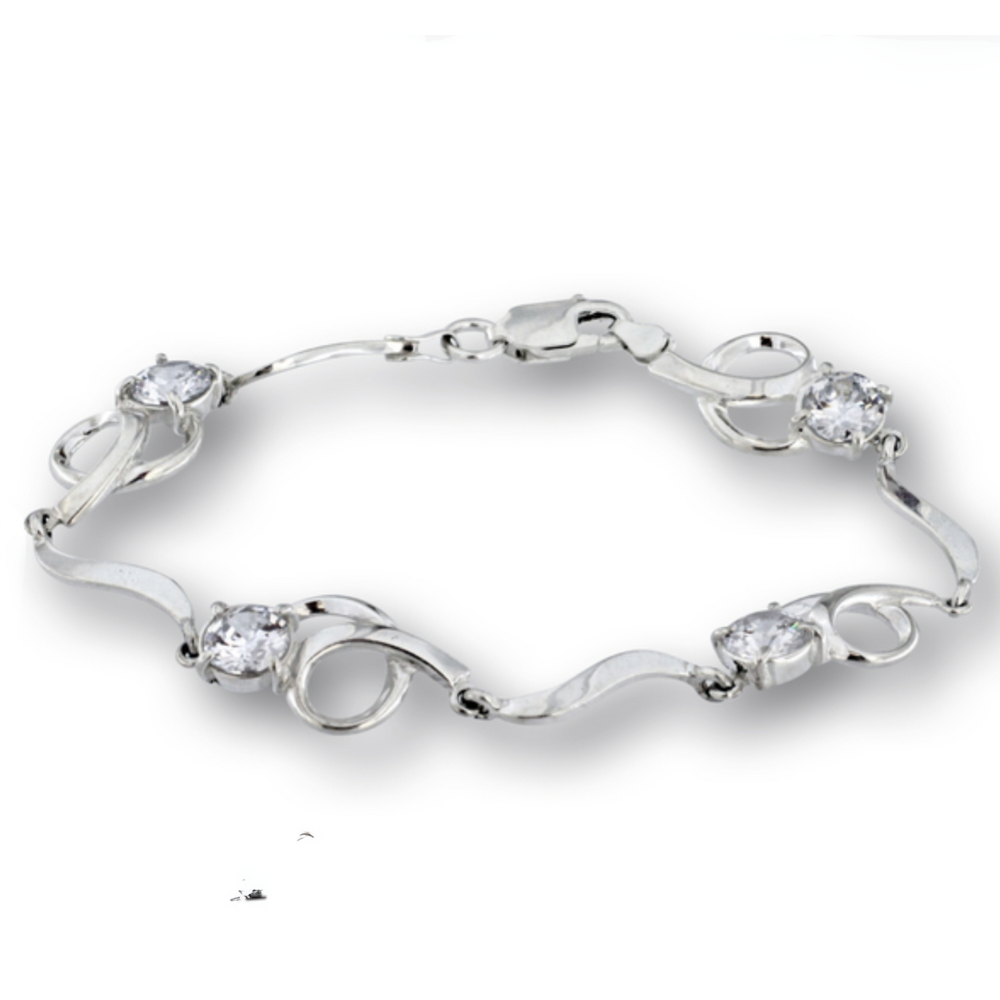 Silver Wedding Bracelets, Unique & Dazzling