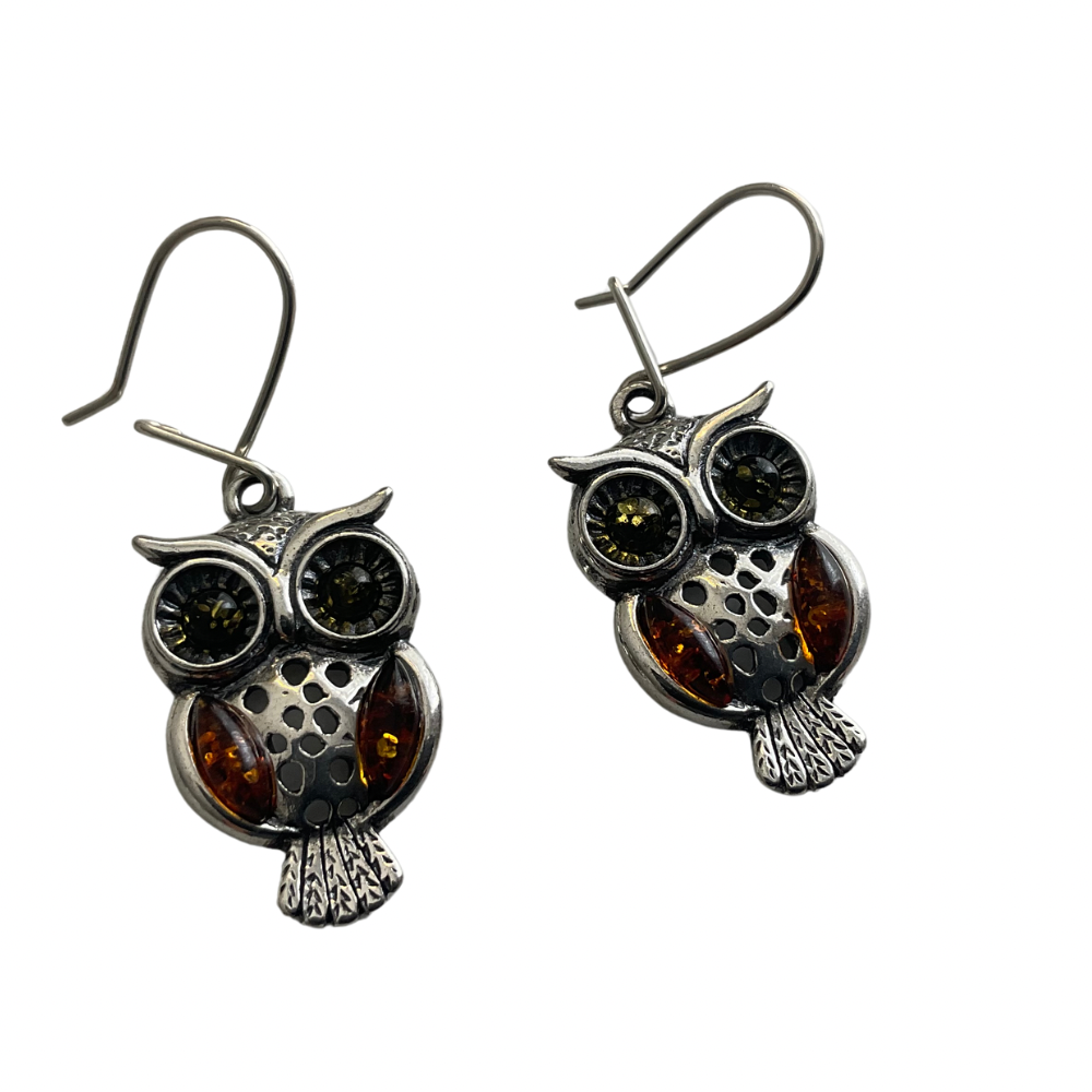 Amber Designer 2024 Drop Earrings